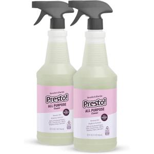 Amazon Brand – Presto! All Purpose Cleaner, Lavender Scent, 32 fl oz, Pack of 2(Lavender)