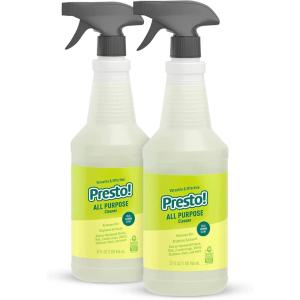 Amazon Brand – Presto! All Purpose Cleaner, Lavender Scent, 32 fl oz, Pack of 2(Lemon)